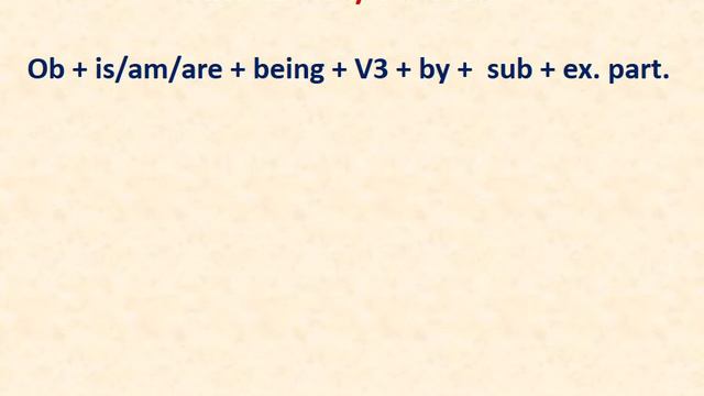 Present continuous passive voice|present continuous passive voice rules in English grammar. смотреть онлайн