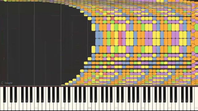 Synthesia. Black midi. Tetris Block arts v3 1+ million notes смотреть онлайн