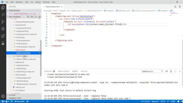 How to Render a List of Items in Lightning Web Components? смотреть онлайн