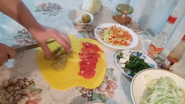 Рецепт салата из мяса и капусты