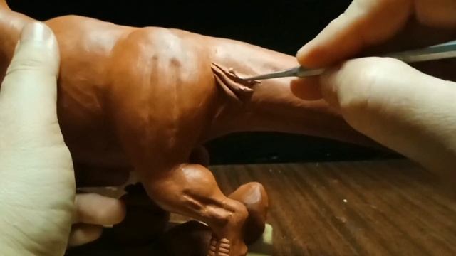 Sculpting TIRANNOSAURUS ( Jurassic World) / Скульптура ТИРАННОЗАВРА (Мир Юрского периода) смотреть онлайн