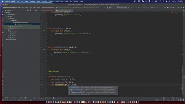 design pattern abstract factory pattern | android abstract factory pattern example for beginner смотреть онлайн