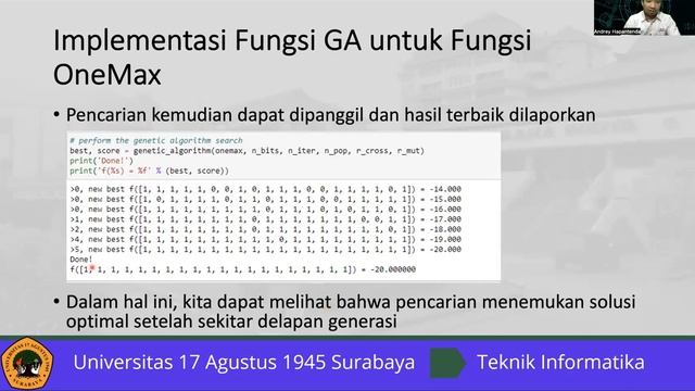 18. Genetic Algorithm in Python смотреть онлайн