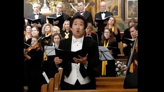 J.S. Bach - Cantata No.6 Tenor Aria & Messe Nr.3 A-Dur Tenor Solo : Ten.Wonhyeok Choi (테너 최원혁) смотреть онлайн