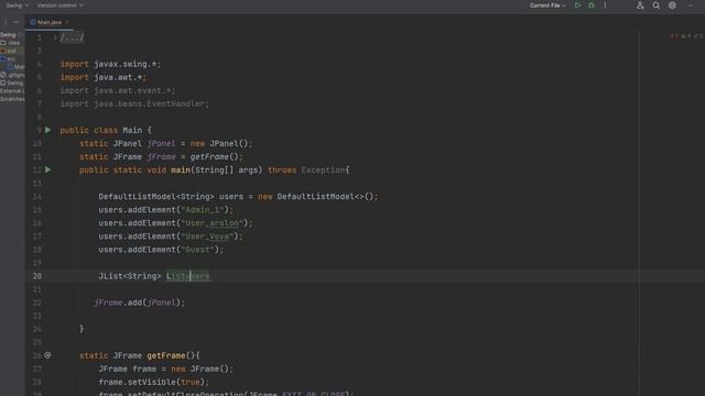 JavaSwing JList | Урок по JavaSwing JList #java #javaswing смотреть онлайн