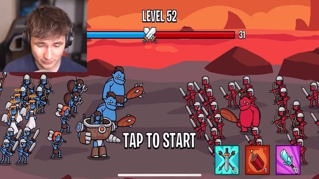 Using LEGENDARY CHESTS to get MAX LEVEL STICKMAN! - Stick Wars 2 смотреть онлайн