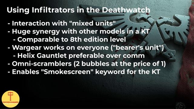 Infiltrators, the Deathwatch and you – the hidden gem in 9th edition смотреть онлайн
