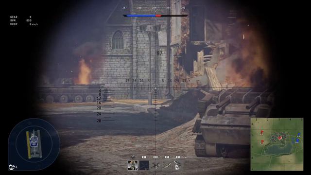 Пробный заезд на Т-50 WAR THUNDER PS4 смотреть онлайн