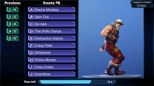 Guess the Emote #3 | Fortnite Emote Trivia Game смотреть онлайн