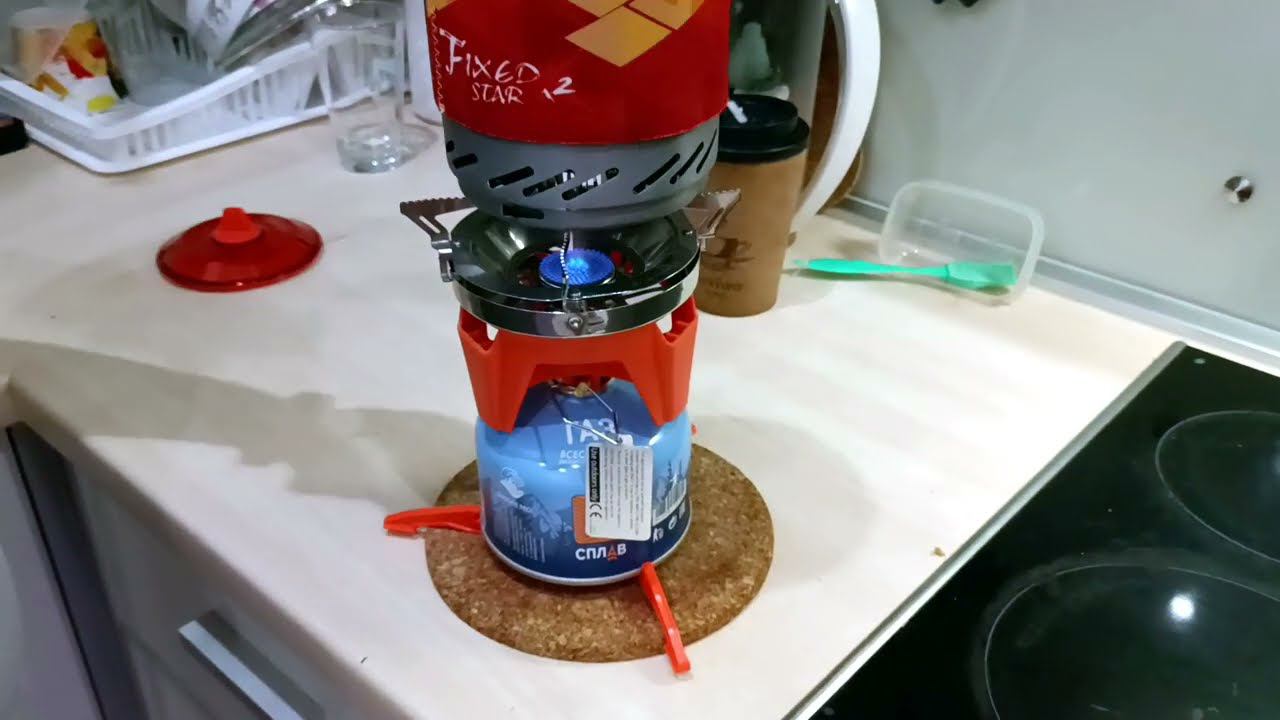Распаковка и первое использование газовой туристической горелки Fire Maple X2 в домашних условиях смотреть онлайн
