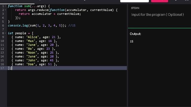 [JavaScript] Array .reduce() ใช้งานยังไง? смотреть онлайн