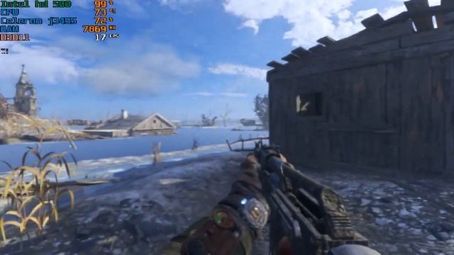Metro Exodus - Intel HD graphics 500 смотреть онлайн