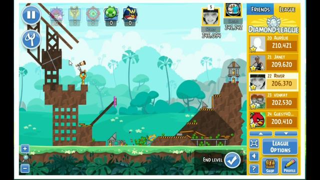 Angry Birds Friends 5-11-17 "Pig Out Tournament" смотреть онлайн