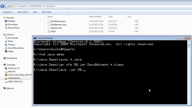 Java Deployment - Creating a JAR file смотреть онлайн