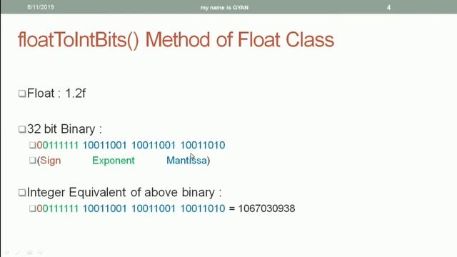 Wrapper Classes in Java | #50 | floatToIntBits() Method of the Float Wrapper Class in Java смотреть онлайн