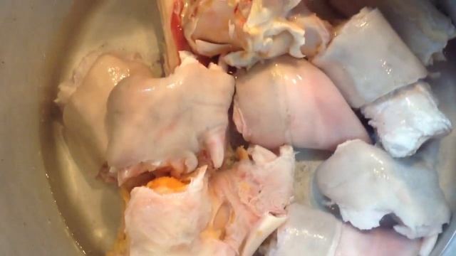 ХАШ. ГОРЯЧИЙ ХОЛОДЕЦ. БЛЮДО БЕДНЯКА Грузинка готовит смотреть онлайн