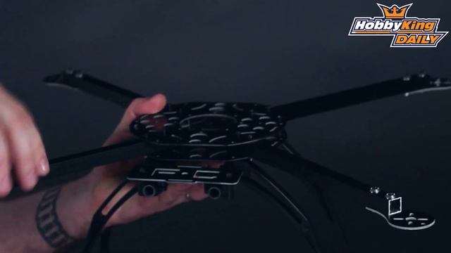 HobbyKing Daily - X580 Glass Fiber Quad Frame смотреть онлайн