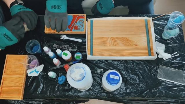 Менажница и разделочная доска из эпоксидки!!космос ? смотреть онлайн