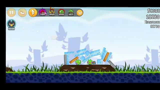 Angry Birds Classic | Poached Eggs | Stage 1 | Level 1-21 смотреть онлайн