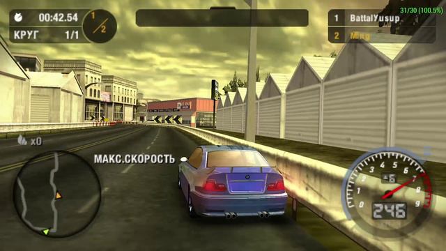 NFS Most Wanted 5-1-0 PSP Часть 10 Гектор Доминго Минг