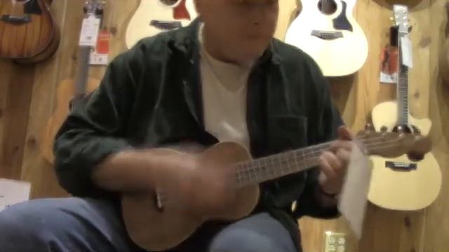 Fender Zuma Ukulele Demo смотреть онлайн
