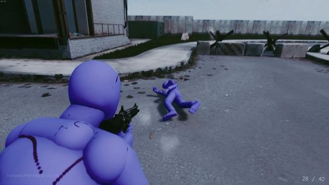 PROJECT HEXANE! Very Realistic Physics! Active Ragdoll and Brutal Kills! #7 смотреть онлайн