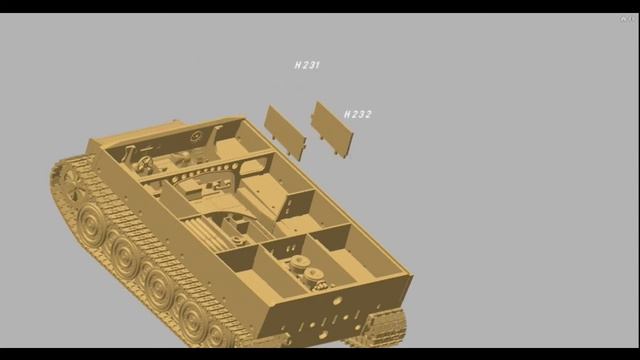 Tiger I Tank 3D Printing 1:35 Model Kit | Assembly By Gambody