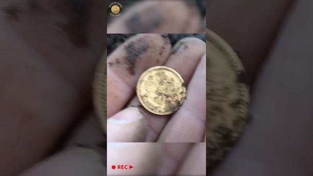 ТАКОЕ НЕ ЗАБЫТЬ! Первая золотая монета. Коп на замусоренном поле с XP Deus | Золотое Хобби смотреть онлайн