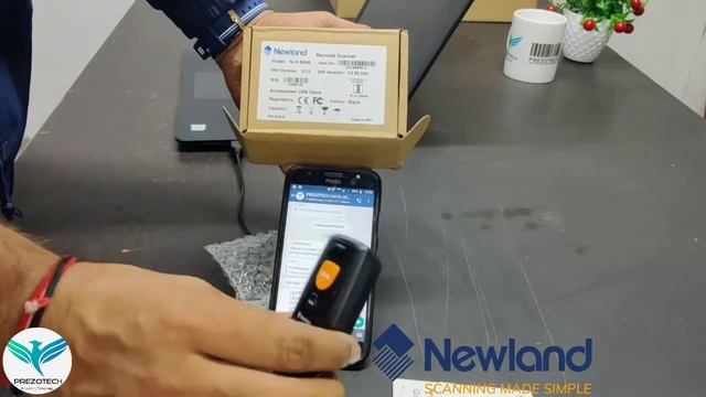 Newland BS80 Bluetooth Barcode Scanner for Mobile and Laptop смотреть онлайн