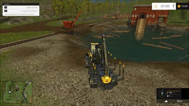 Farming Simulator 15 - Easy Money Trick! No mods/hacks! смотреть онлайн