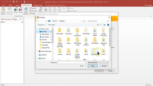 Importing an Excel spreadsheet in to a Sharepoint Table tutorial Office 365 SharePoint 2013 2016 смотреть онлайн