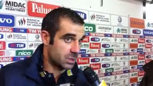 Chievo - Fiorentina post partita: Stefano Sorrentino смотреть онлайн