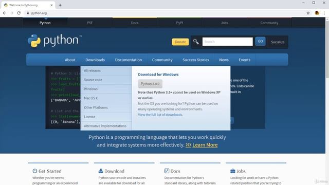 3 Python 3 8 Version Update смотреть онлайн