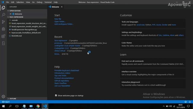 Reconhecimento de Emoção Facial em Python 3-4 смотреть онлайн