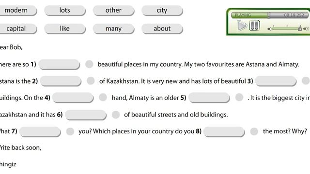 EXCEL 6 for Kaz M3g Ex.3 p.39 COMPLETE смотреть онлайн