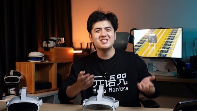 多1000就有的眼动面捕效果如何？PICO 4 Pro首发体验！ смотреть онлайн