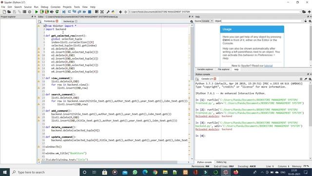 PYTHON PROJECT on BOOKSTORE MANAGEMENT SYSTEM WITH SOURCE CODE смотреть онлайн