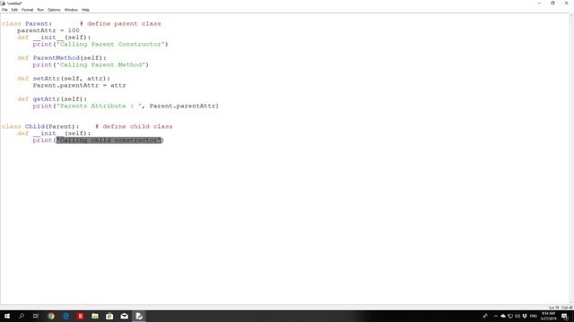 Object Oriented Programming in Python Class Inheritance смотреть онлайн