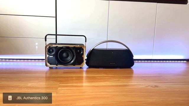JBL Authentics 300 vs Harman Kardon Go Plus Play 3 Binaural Recording смотреть онлайн
