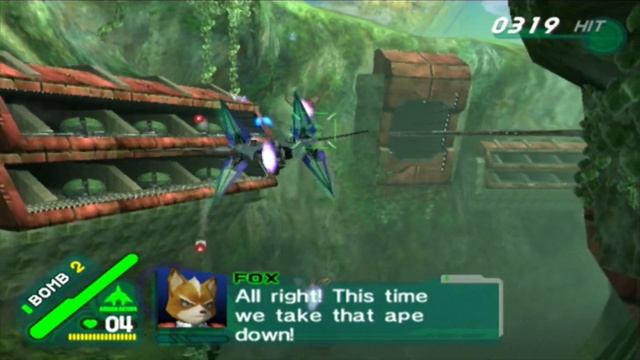 Star Fox: Assault ... (GameCube) Gameplay