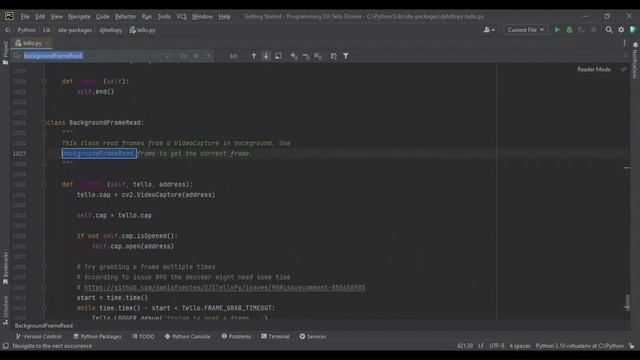 Streaming Tello's Forward Camera with DJITelloPy and OpenCV | Python Drone Programming Tutorial смотреть онлайн