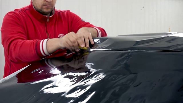 Оклейка пленкой Toyota Camry смотреть онлайн