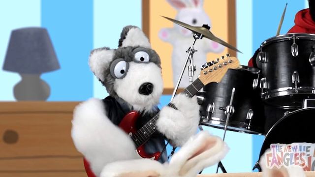 Sleeping Bunnies | Nursery Rhymes for Kids | The New Fangles Puppet Band смотреть онлайн