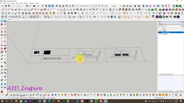 SKETCHUP TIPS & TRICKS | 03-IMPORT AND ORGANIZE AUTOCAD FILE IN SKETCHUP смотреть онлайн
