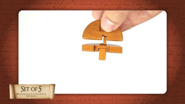 Great Minds - Set of 5 - Boadicea's Chariot Wheels Puzzle Solution смотреть онлайн