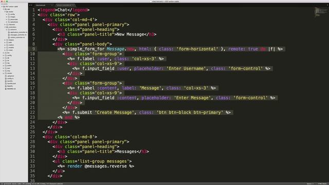 Episode #037 - ActionCable - Part 1 - Configuration and Basics смотреть онлайн