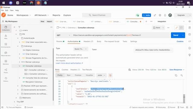PagSeguro - API Pix - Consultar cobrança смотреть онлайн