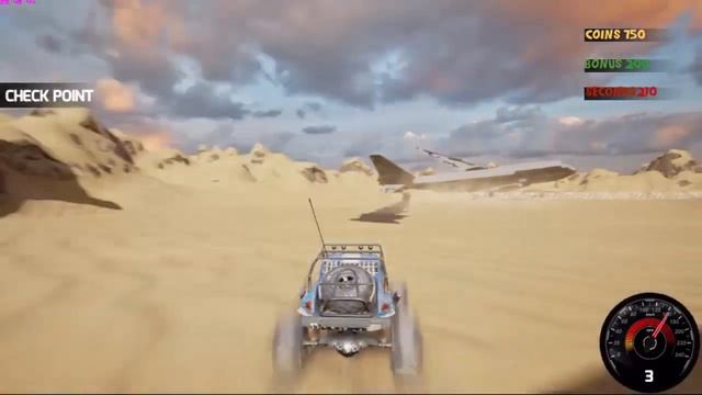 Crazy Buggy Racing Gameplay walkthrough (PC game) смотреть онлайн