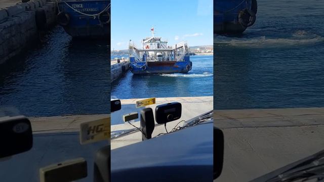Погрузка на паром, Турция. Эгейское и Мраморное море смотреть онлайн