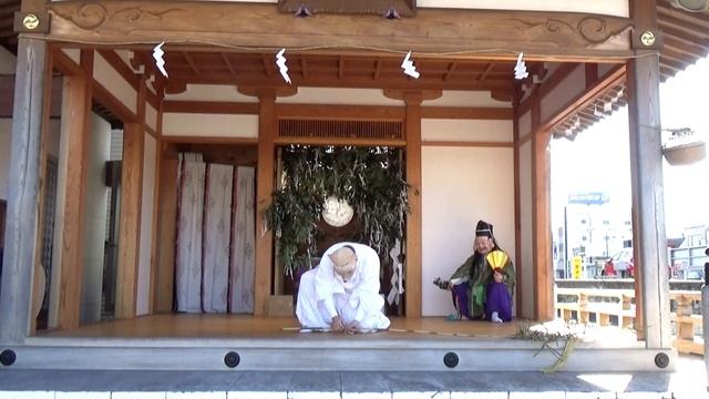 恵比寿の舞 　#練習生募集　概要欄をご確認ください　今泉八坂神社 春祭 　太々神楽 令和5年2月26日 #神楽 #無形文化財 #sacred Music and Dance　＃宇都宮 смотреть онлайн